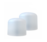 Подставка для шапки, пластиковая, белая, 2 шт