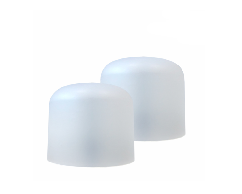 Подставка для шапки, пластиковая, белая, 2 шт