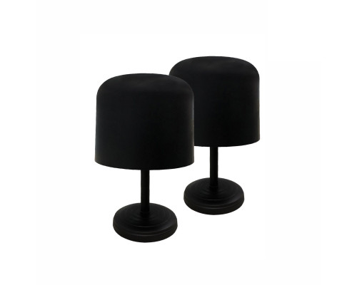 Подставка для головного убора, шапок, цвет черный, 2 шт