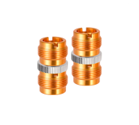 Переходник с внешней резьбы 5/8 на внешнюю резьбу 5/8, 2 шт