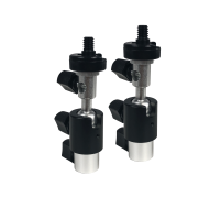 Быстросъемный шарнирный адаптер на штатив, резьба 3/8, 1/4 и крепление в паз, 2 шт