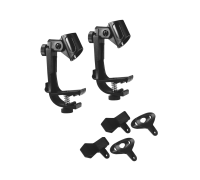 Держатель микрофона ударной установки c 3 креплениями, 2 комплекта