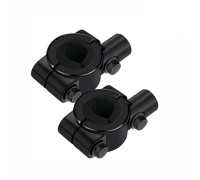 Кронштейн для зеркал мото вело мотоцикла, резьба 8 мм, на руль диаметром 21-24 мм, 2 шт