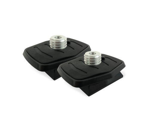 Быстросъемная площадка 44.6х44.6 мм для крепления нивелира, резьба 5/8, 2 шт