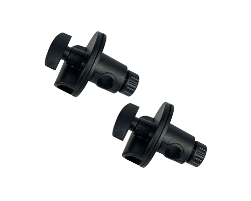 Соединительный элемент для журавля на микрофонную стойку, диаметр отверстий 15х19 мм, 2 шт