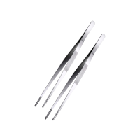 Пинцет для террариума, для рептилий, прямой длинный 25 см, 2 шт