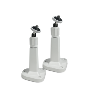 Пластиковый кронштейн крепление для камеры видеонаблюдения с резьбой 1/4 и 3/8, белый, 2 шт