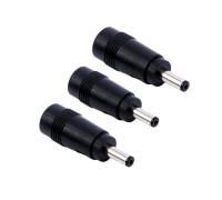 Переходник DC гнездо 5,5/2,5 мм (мама) - штекер 3,0/1,1 мм (папа), 3 шт
