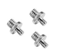 Резьбовой переходник 1/4"(M) - 3/8"(M) для штативов и микрофонных стоек, 3 шт.