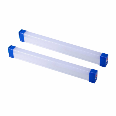 Лампа длиной 32 см USB на магните, холодный свет, 2 шт