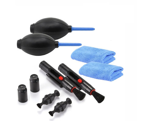 Набор для чистки оптики 3 в1: карандаш, салфетка, воздуходувка,  2 шт