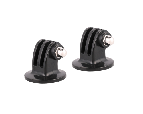 Крепление с гайкой для камеры GoPro с резьбой крепления 1/4" на штатив, 2 шт