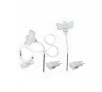 Гибкая светодиодная фитолампа для растений "пчелка", 3 режима света, с адаптером питания, 2 шт