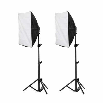 Софтбокс - студийный свет на штативе JBH для естественного освещения, без лампочек, 2 шт