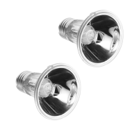 Ультрафиолетовые, греющие лампы для террариума Е27, 50Вт, UVA+UVB, большие, 2шт