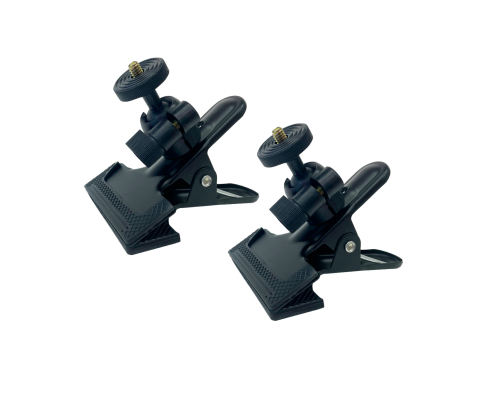 Держатель-прищепка SH-BP с пластиковым шарнирным креплением для устройств с резьбой 1/4, 2 шт