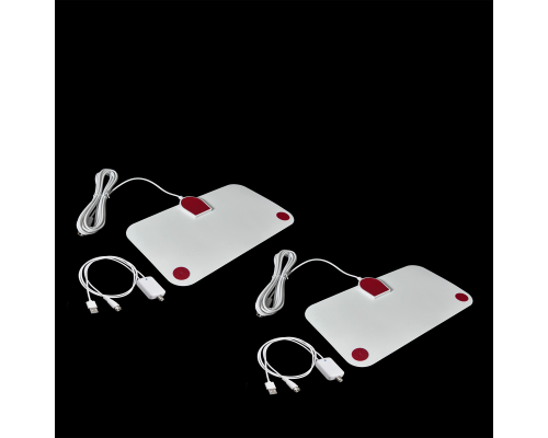 Телевизионная антенна для цифрового ТВ, компактная HDTV антенна с усилителем, белая, 2 шт