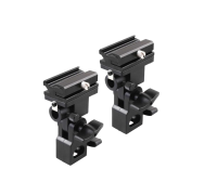 Держатель для вспышки и зонта, зажим тип E с холодным башмаком, 2 шт