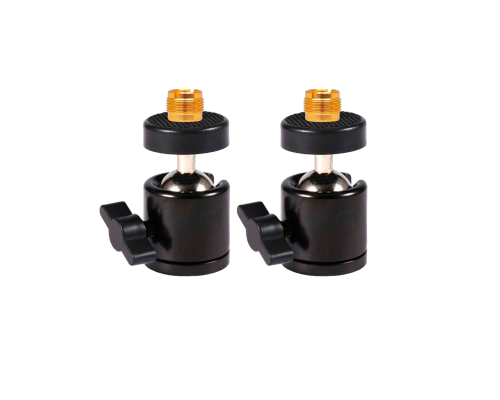 Шарнирное крепление для микрофонной стойки, внешняя резьба 5/8, внутренняя резьба 3/8, 2 шт