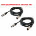 Кабель для микрофона XLR (M) - XLR (F) 1.5 м, 2 шт