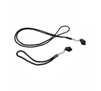 Шнурки длинный D4L и короткий D4M, ремешки крепления для камеры, резьба 1/4’’, черные, 2 шт