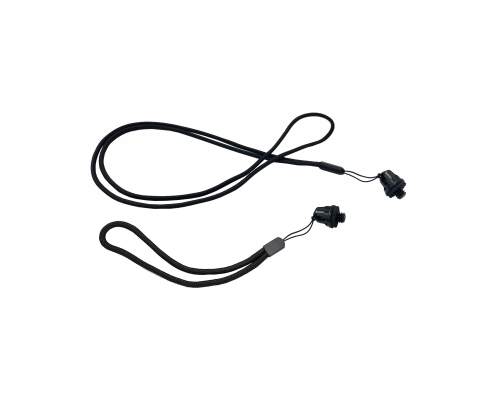 Шнурки длинный D4L и короткий D4M, ремешки крепления для камеры, резьба 1/4’’, черные, 2 шт