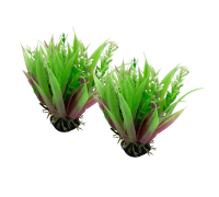 Растение искусственное, декор для аквариума, Рео покрывальчатое, 2 шт