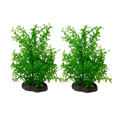 Растение искусственное, декор для аквариума, Прозерпинака, 2 шт