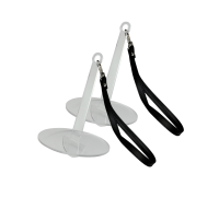 Держатель для клубка пряжи подвесной, прозрачный, 2 шт