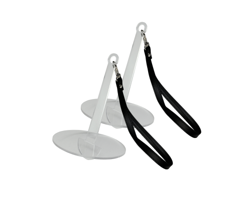 Держатель для клубка пряжи подвесной, прозрачный, 2 шт