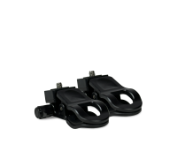 Крепление для камеры, зажим прищепка, резьба 1/4, цвет черный, 2 шт