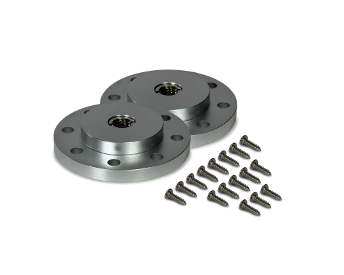 Универсальное крепление FLAN-5S для камеры, для держателя эхолота, резьба 1/4 с переходником, 2 шт