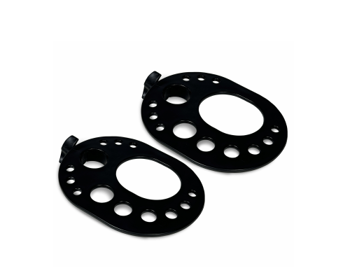 Подставка для аксессуаров парикмахера с креплением на стойку, цвет черный, 2 шт