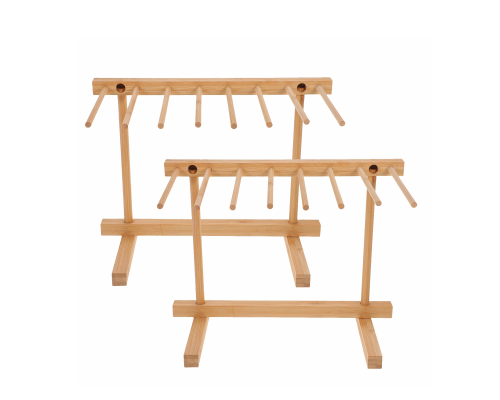 Подставка деревянная для сушки лапши, пасты, материал бамбук, 2 шт