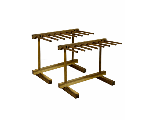 Подставка деревянная для сушки лапши, пасты, материал акация, 2 шт