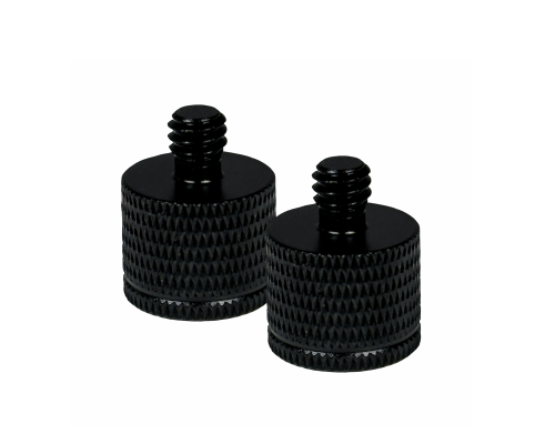 Переходник с 1/4(M) на внутреннюю резьбу М6, черный, 2 шт