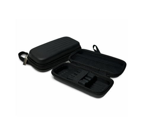 Чехол кейс на 3 дротика, внешний размер 18.5х8.5х5 см, цвет черный, 2 шт