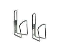 Велосипедный держатель для бутылки, флягодержатель, цвет стальной, 2 шт