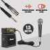 Кабель для микрофона, разъем 6.5mm XLR-Jack 6.3mm, 1.5 м, 2 шт