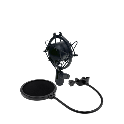 Поп-фильтр диаметром 15 см с пластиковым держателем паук P2 для микрофона