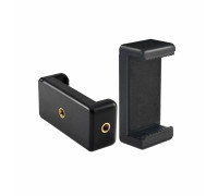 Держатель для телефона, крепление для смартфона на штатив с резьбой 1/4", в комплекте 2 шт.