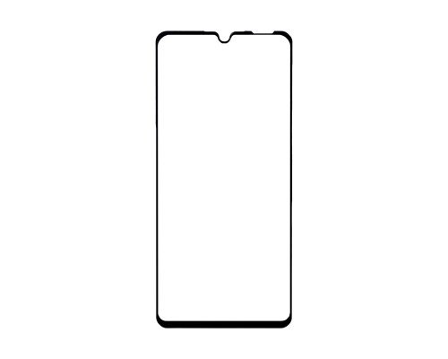 Защитное стекло для Huawei P30 Lite полная проклейка черное с салфеткой и стиком, комплект 2 стекла