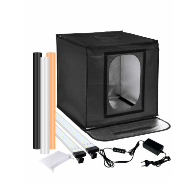 Фотобокс для предметной съемки с LED подсветкой 40х40, лайтбокс