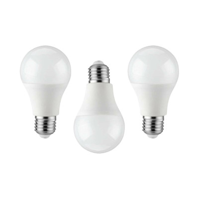 Комплект светодиодных лампочек 4000K, 11Вт, дневной белый свет с цоколем Е27, 3 шт