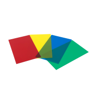 Цветные фильтры для осветителей, студийного света, 4 цвета