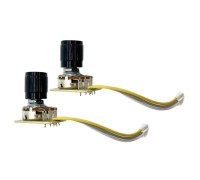 Диммер для регулировки яркости и температуры от кольцевой лампы RL-18, 2 шт