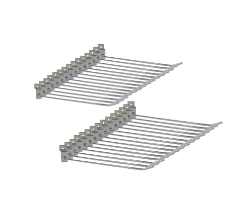 Крючок для торговой панели, нержавеющая сталь 25 см, диаметр 4 мм, 30 шт