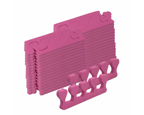 Разделители пальцев для педикюра, толщина 7,5 мм, материал EVA, 30 пар