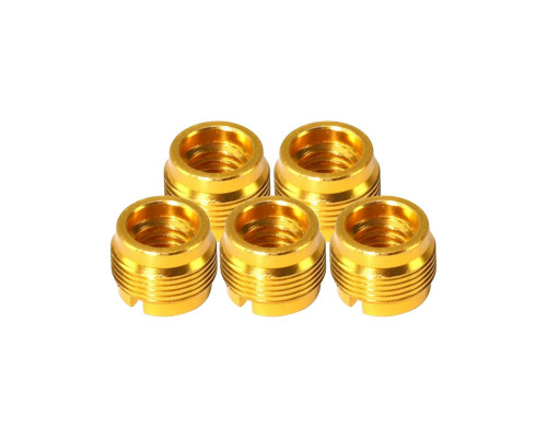 Металлический переходник, внутренняя резьба 3/8", внешняя резьба 5/8", для держателей микрофонов и других аксессуаров, в комплекте 5 шт.