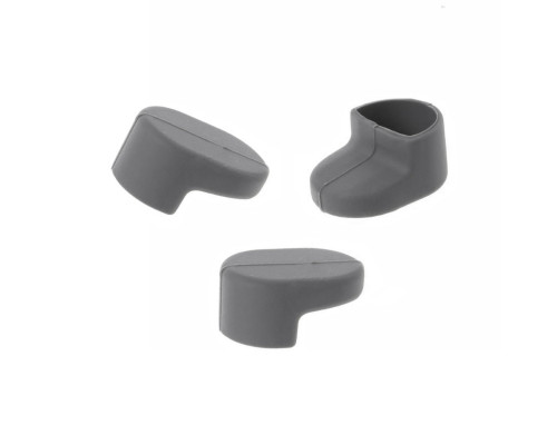 Колпачок заглушка для крюка заднего крыла самоката, серый, 3 шт